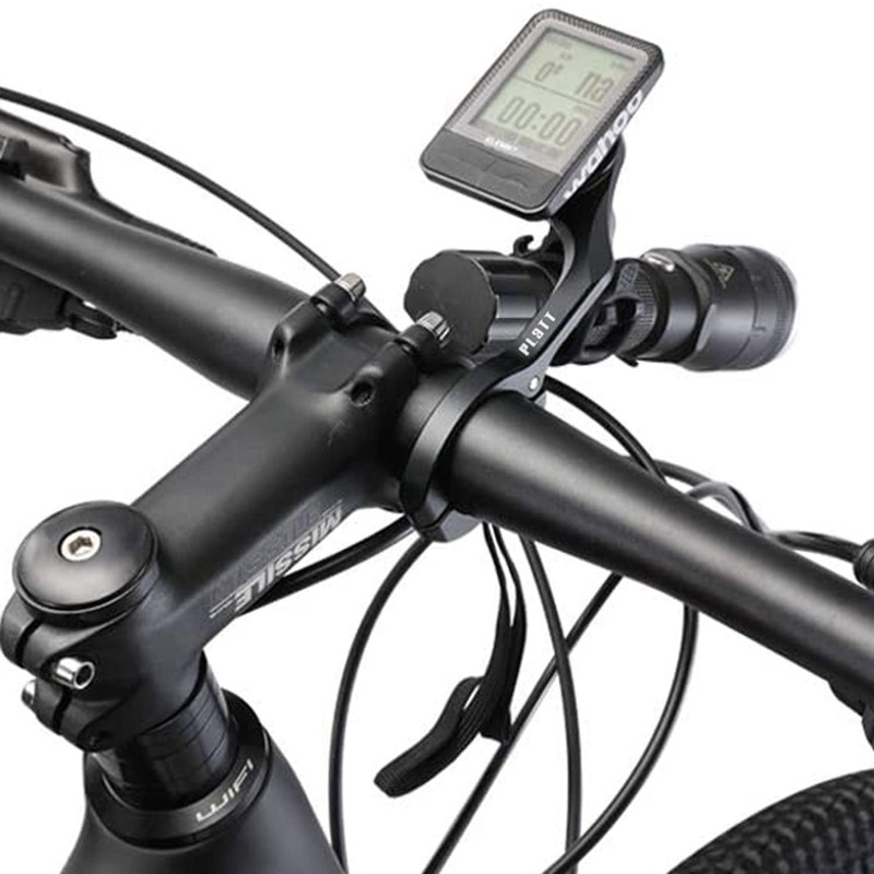 PLATTBK Fahrradcomputer Halterung für Garmin Edge,Fahrradcomputer Halter Lenkerhalterung für Wahoo