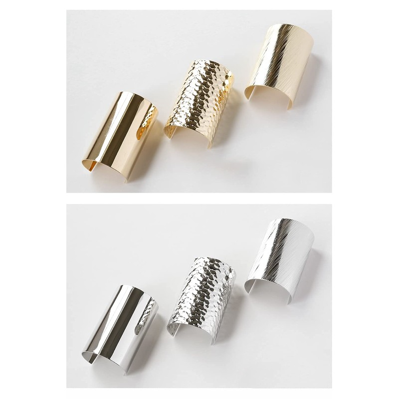 JewelVOX Pony Hook Hair Cuff, 3 Types to Choose from