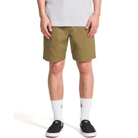 Volcom Men's Road Trip Elastic Waist 19" Relaxed Fit Short, Wintermoss, X-Large