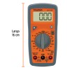 Tester Multimetro Digital 10 A Profesional Truper MUT-33