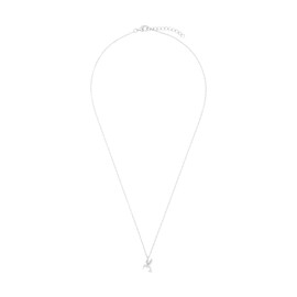 Amor 2034097 Women's Necklace with Pendant 925 Sterling Silver 42 + 3 cm Silver Hummingbird Comes in Jewellery Gift Box, Sterling Silver, None