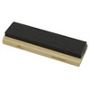 Black Arkansas Sharpening Stone - Wood Mounted 8"