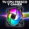 EGTMA Ventilador Gamer Con Luz Led Rgb Para Cpu