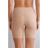 Intimissimi Woman's Raw Edge Seamless Cotton Shorts in Natural, Size