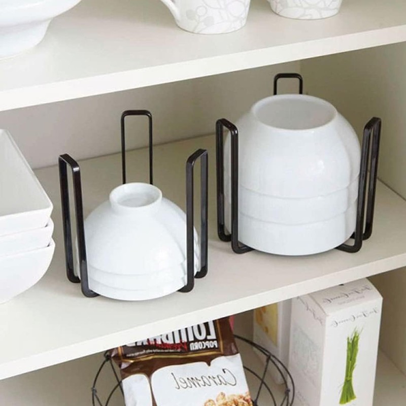 MINGFANITY Dinnerware Bowl Plate Holder Fit for 6.5 Inches Diameters