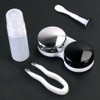 OFKPO Mini Lens Case Contact Lens Box Portable for Outdoor