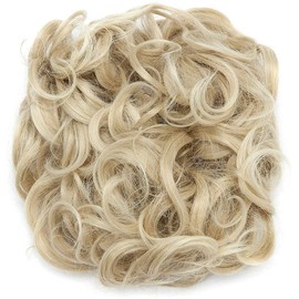 Hair Extensions, Hair Piece, Bun Hair Extension, Scrunchie Up, Real Hair