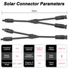Dongge 50A High Current Solar Cable Y Splitter 1 Pair