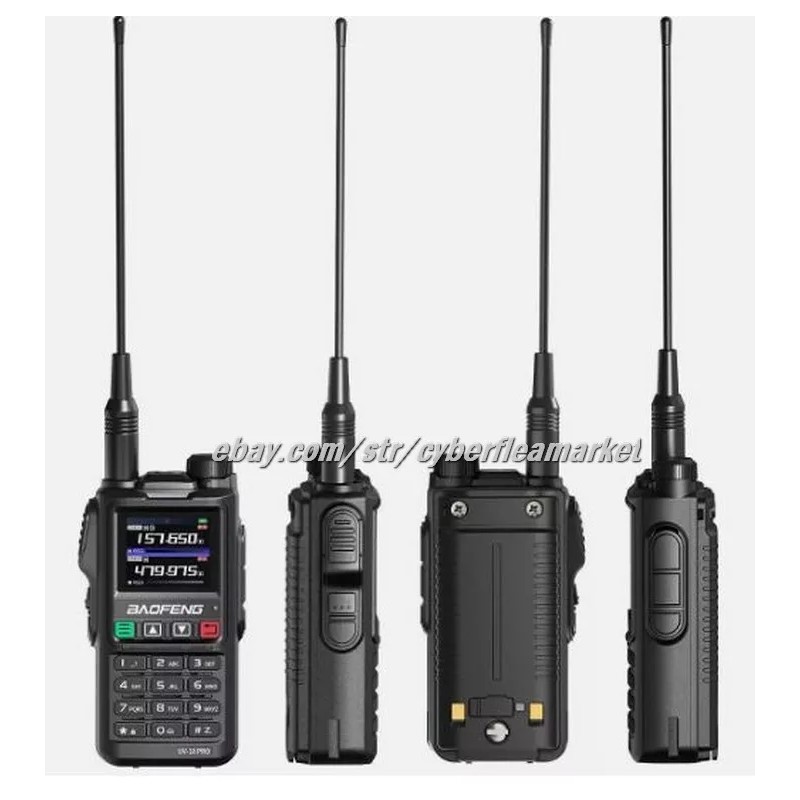 BaoFeng UV18 Pro Max GPS Air Band Walkie Talkie NOAA