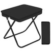 Aresachi Compact Folding Chair, Simple Chair, Compact, Outdoor, Camping (Black)