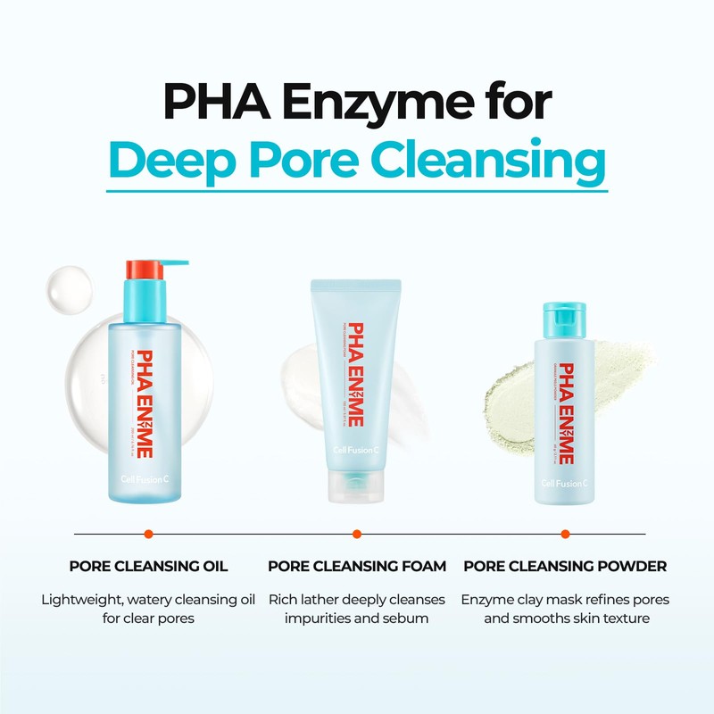 (Cell Fusion C) PHA Enzyme Pore Cleansing Foam 5.1 fl