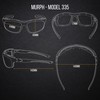 WYND Blocker Polarized Dry Eye Wind Resistant Sunglasses Motorcycle Glasses
