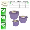 Just Pudding Basins 3 Smaller Sizes in One Set Steam
