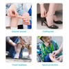 300 Pcs Small Bandages for Face, Mini PE Adhesive Nose