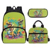 Forchrinse 3 In 1 Dinosaur Backpack for Kids Boys 9-10