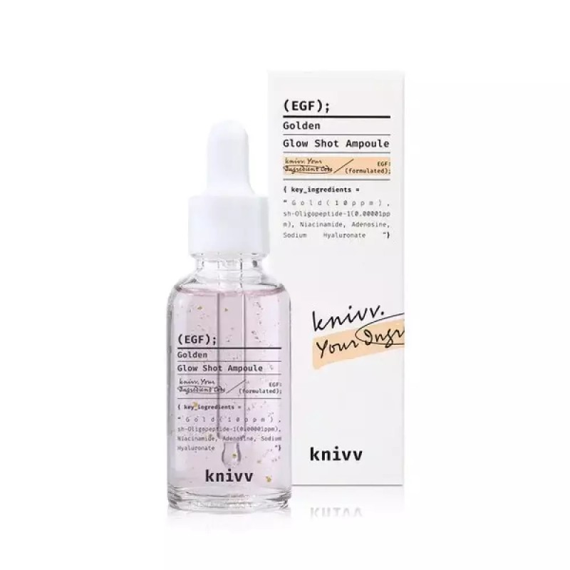 Shinsegae Live Shopping [신세계라이브쇼핑]크니브 EGF 골든 글로우 샷 앰플 30ml