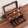 ProCase ProCase Watch Box for Men, 12 Slot Mens Watch