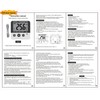 Fridge Freezer Thermometer Max/Min Memory LXSZRPH High & Low Temperature