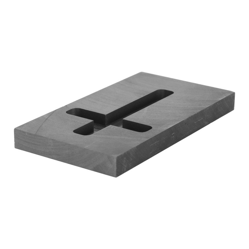 Cross Graphite Ingot Mold High Purity Prevent Corrosion Metal Casting