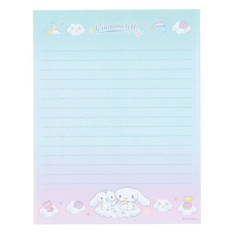Sanrio 589268 Cinnamoroll Letter Set