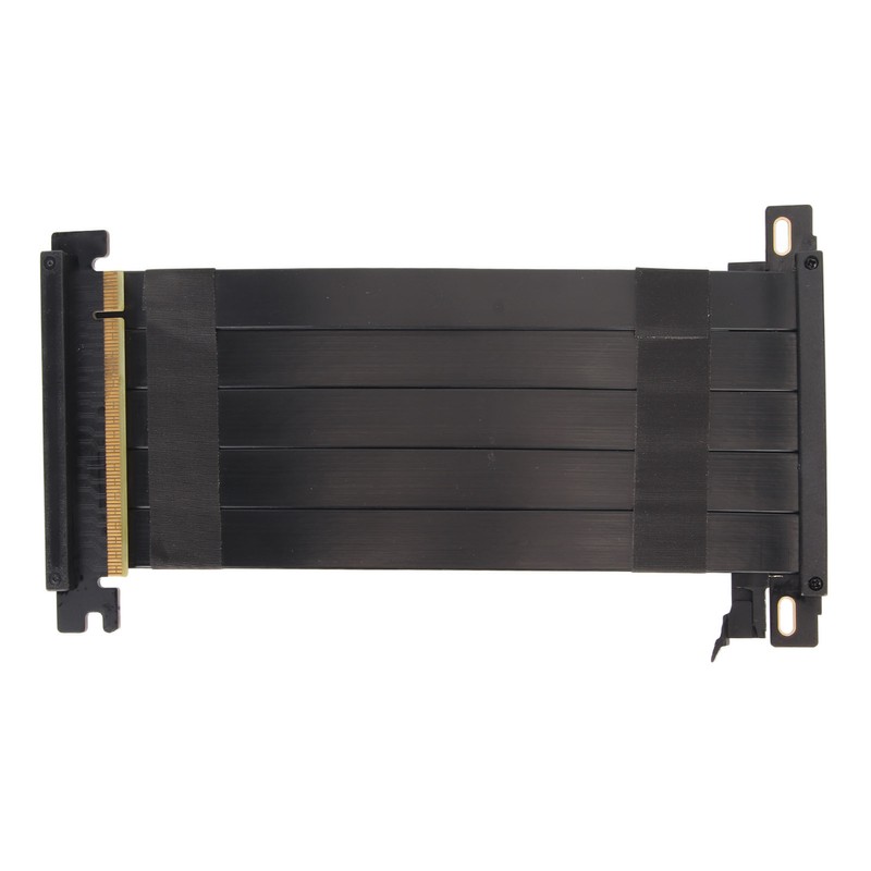 PCIE 4.0 X16 Riser Cable High Speed Flexible Double Sided