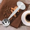 Coffee Scoop Mesure Measuring Measuring Tamping Tamper 2 In 1