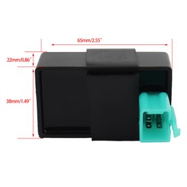PowerMotor 5 Pin AC CDI Box Replacement for Coolster 3125B 3125R 3125XR8 X15 X18 50c 70c 90cc 110cc 125cc SSR TaoTao X15 X18 ATV Quad Dirt Pit Bike Pocket Mini Bike
