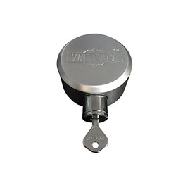 WAR-LOK PKL-20 Heavy Duty Hidden Shackle Puck Lock, Non-Corrosive Steel, Keyed Alike, Pack of 2