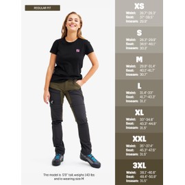 RevolutionRace Women's GP Pro Zip Off Pants, Durable, Ventilated and Convertible Pants for All Outdoor Activities, Dark Olive - 3X-Large