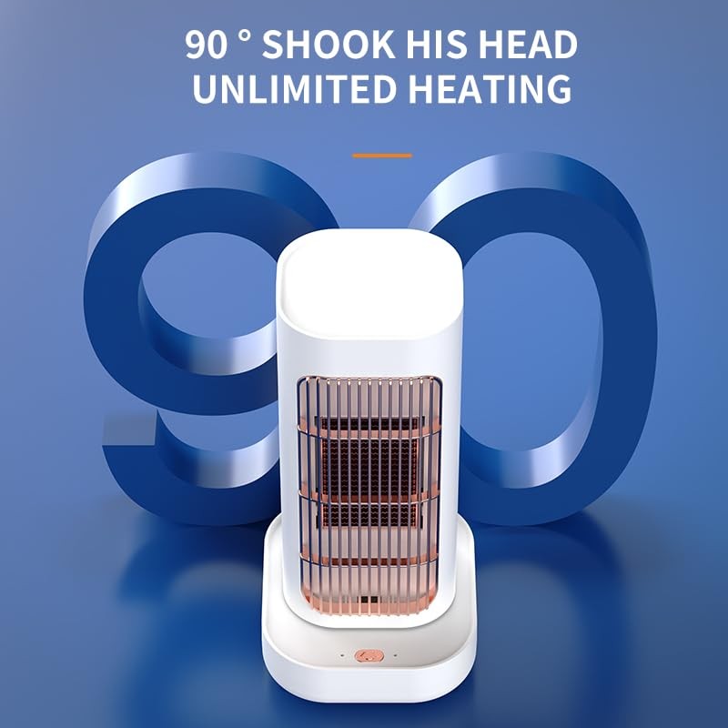 Space Heaters for Indoor Use, 1300W Electric Heater, PTC Ceramic