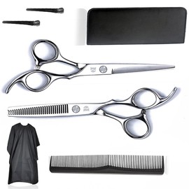 Hair Cutting Scissors,Professional Hair Scissors 6.5 inch Right-Hand Razor Edge Barber Scissors Salon Hair Cutting Shears Made of Japanese