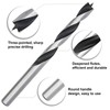 NORTOOLS Brad Point Wood Drill Bit Set 8 PCS HCS