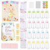 CONLI Baby Shower Game,Forest Animal Them & 20 Baby Bottles,1