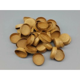 PyroBuild 100pc 1" Paper Plugs End Caps For Fireworks Pyro Tubes Crafts Salute