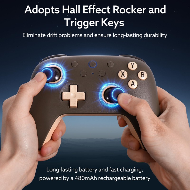 8Bitdo Ultimate 2C Wireless Controller for Windows PC and Android,