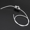 GOZAR White Delivery Hose Chemical Fine Pipe Compatible with Tornador