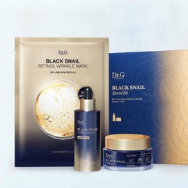 Dr.G Dr. G Black Snail Retinol 3-piece gift set (50ml cream + 50ml ampoule + 1 mask pack) 102274 / 닥터지 블랙스네일 레티놀 3종 기프트세트 (크림 50ml + 앰플 50ml + 마스크팩 1매) 102274