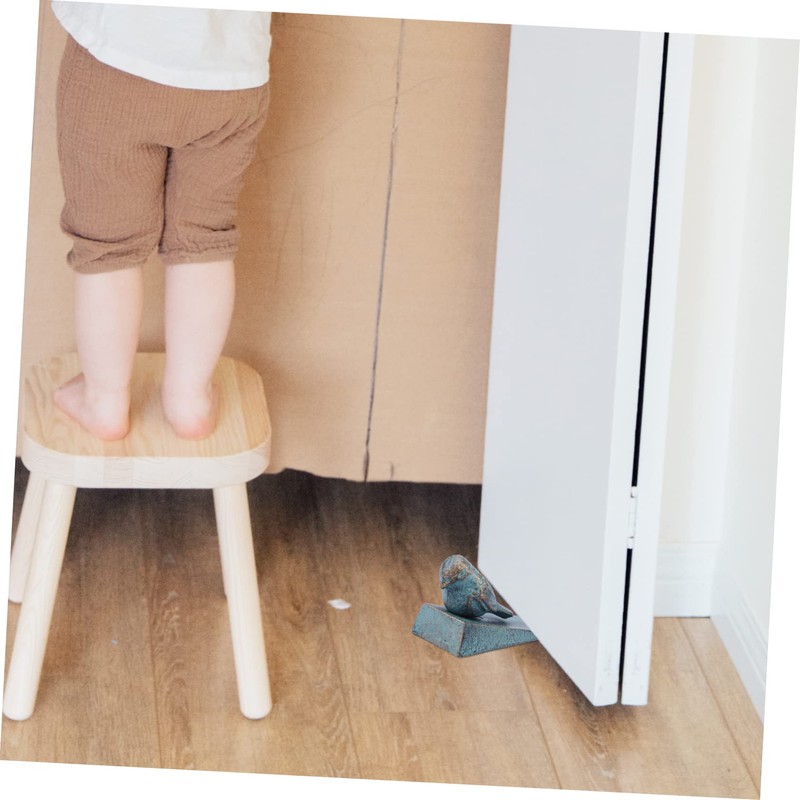 Ciieeo No Drill Door Stopper Large Size Door Wedge Draft