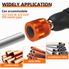 1/2" & 3/4" Cleaner Set for Drill,with 1/4" Hex Shank