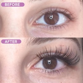 Eyelash Extension Kit 320Pcs Natural Lash Clusters 9-16MM 30D 40D Fluffy Wispy Lash Clusters C Curl Diy Lash Extension Kit with Lash Bond and Seal Natural Look Fake Eyelashes Pack