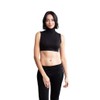 HALFTEE Turtleneck Sleeveless Layering Tee | Demi Cami Crop Tops