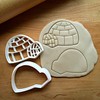 Sweet Prints Inc Set of 2 Igloo Cookie Cutter -