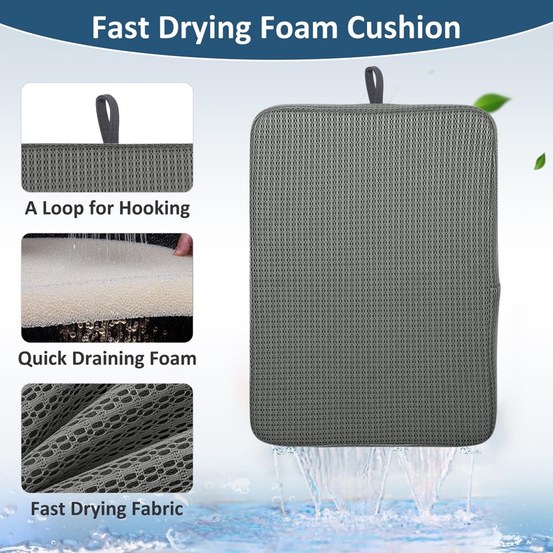 HAVARGO Shower Seat Cushion for Transfer Bench for Bathtub Shower