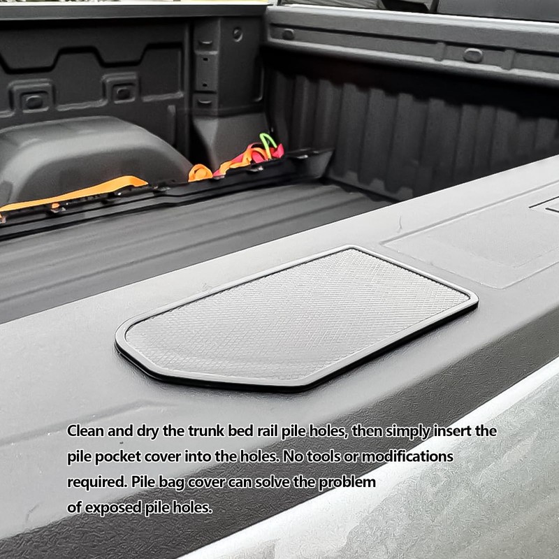 Bed Rail Stake Pocket Covers/Stake Pocket Covers for GMC Sierra