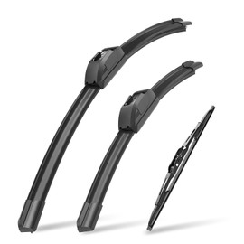 Escobillas Limpiaparabrisas de 26 pulgadas + 16 pulgadas con Escobilla Limpiaparabrisas Trasera de 13 pulgadas Juego de Repuesto Automotriz para Honda CR-V CRV 2012 2013 2014 2015 2016