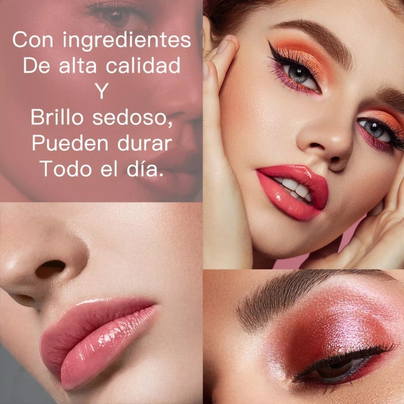 Gmdr Kit De Sombras Maquillaje Set Todo En Uno Neceser