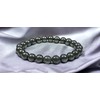 Ignite Your Willpower: Handmade Pyrite Stretch Bracelet (8mm Beads) -