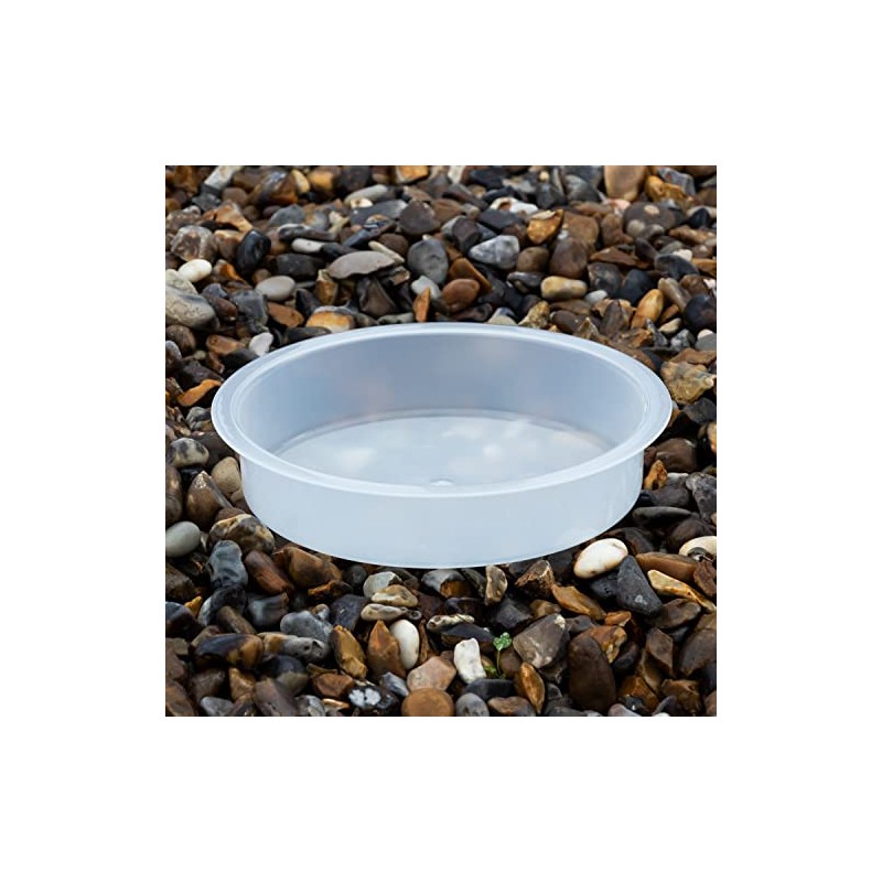 Woodside Universal Round Replacement Bird Bath Water Bowl for Feeding