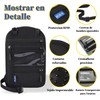 Cartera de Viaje Antirrobo, Bloqueo RFID y Bolsillo Oculta para