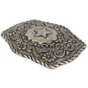 BELTINGER Belt Buckle Star with Flowers 4.0 cm Buckle Interchangeable